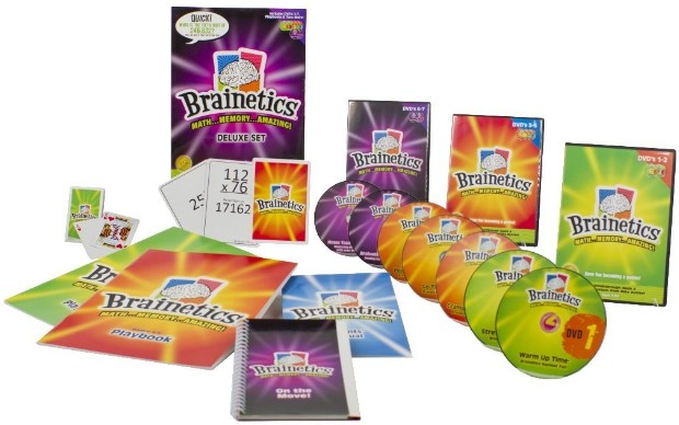 Brainetics Deluxe Math and Memory dvd Set-1
