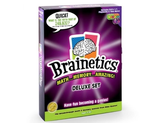 Brainetics Deluxe Math and Memory dvd Set-2