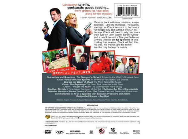 Chuck The Complete Fifth and Final Season (2011)-2
