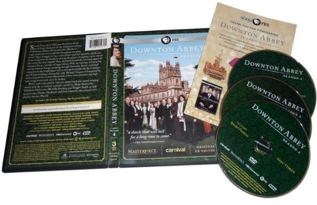 Downton Abbey Season 4 DVD (U.K. Edition)-6