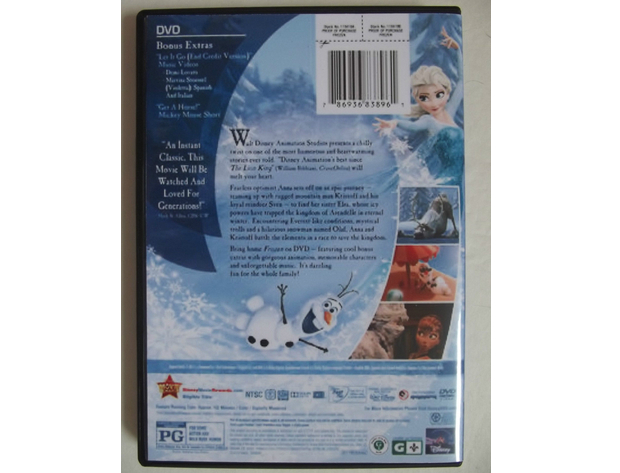 Frozen DVD-2