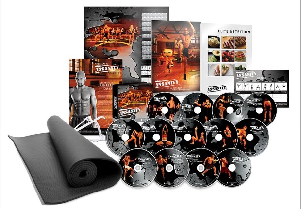 INSANITY DVD Workout Deluxe Kit 13DVD-1