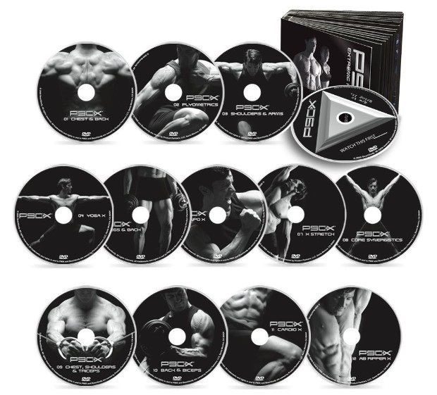 P90X Extreme Home Fitness DVD Workout Complete Set-2