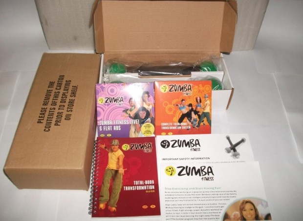 Zumba Fitness Total Body Transformation System DVD Complete Set-5