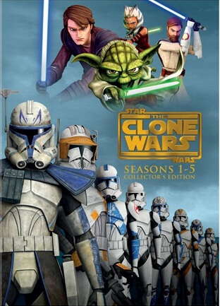 star the clone wars： season 1-5