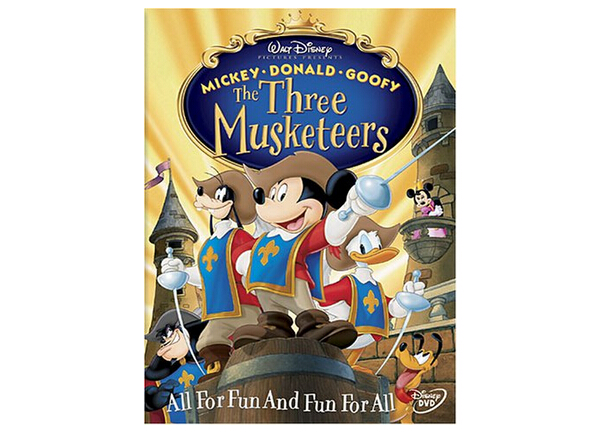 Mickey, Donald, Goofy The Three Musketeers-1