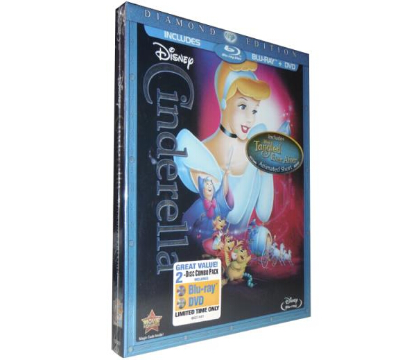 Disney Cinderella Blu-ray DVD-1