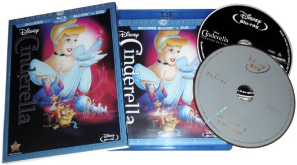 Disney Cinderella Blu-ray DVD-3