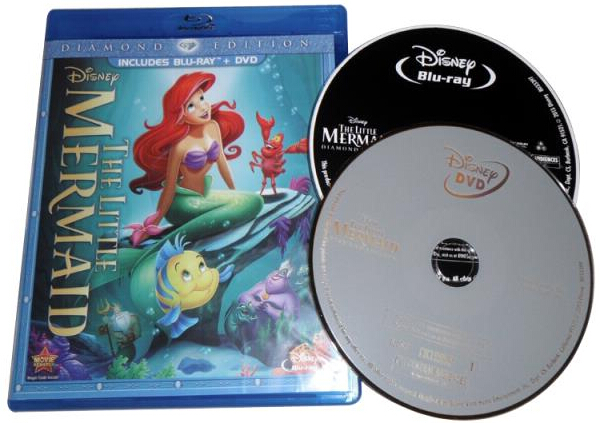The Little Mermaid Blu-ray DVD-3