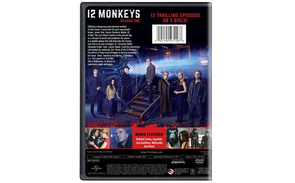 12 Monkeys Season 1-3