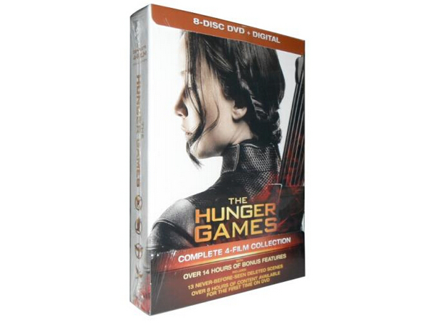 The Hunger Games Complete 4 Film Collection DVD Boxed-1