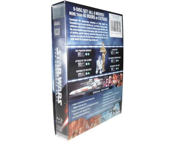 Star Wars The Complete Saga (Episodes I-VI) [Blu-ray]-3