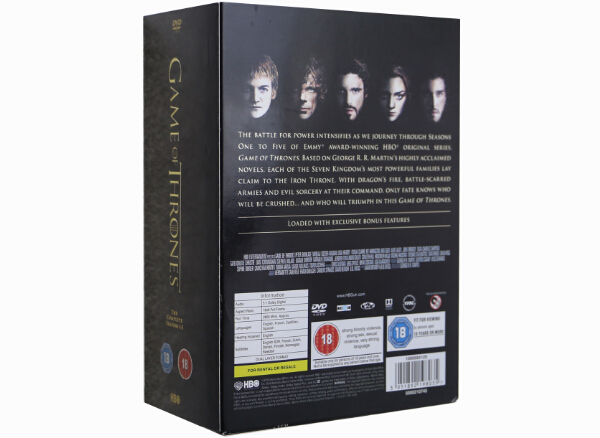 Game of Thrones (Complete Seasons 1-5) [Reg.2 Import - United Kingdom ]-4