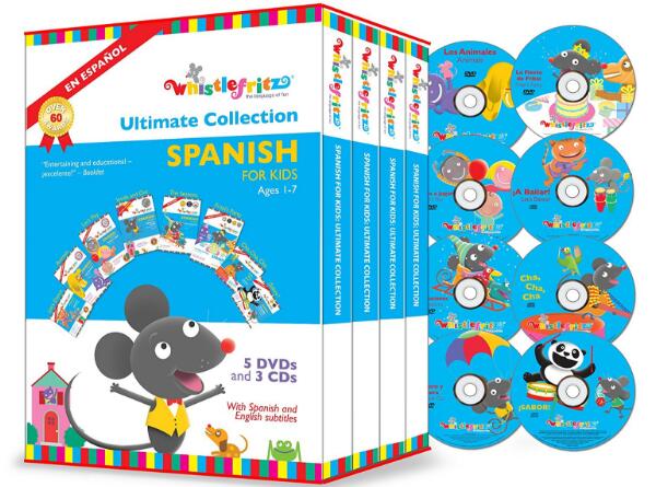 Whistlefritz, Spanish for kids the ultimate collection-1