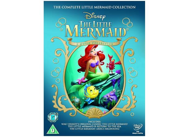 Little Mermaid Complete 1 - 3 DVD Film Collection Box Set-1