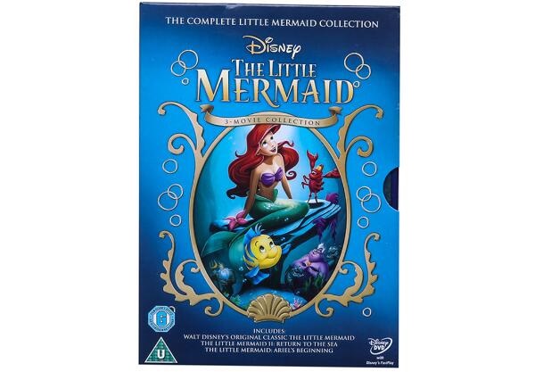 Little Mermaid Complete 1 - 3 DVD Film Collection Box Set-2