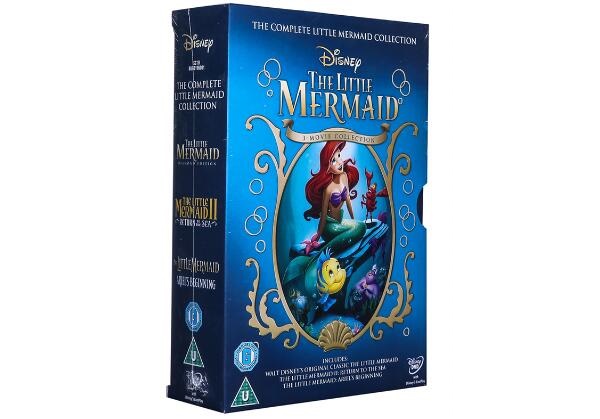 Little Mermaid Complete 1 - 3 DVD Film Collection Box Set-3