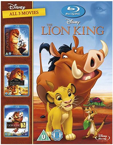 The Lion King Trilogy 1-3 [Blu-ray]