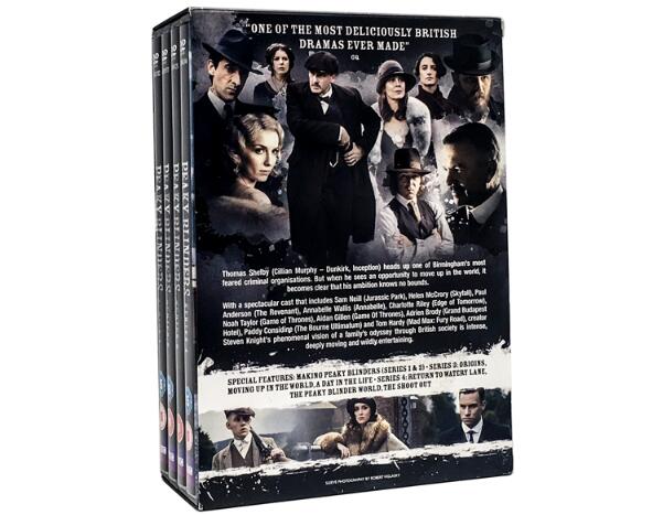 Peaky Blinders Series 1 4 Boxset 3 Dvd Wholesale 