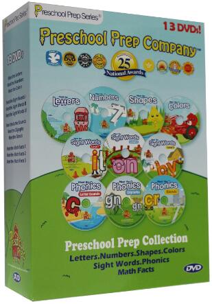 Preschool Prep Series Collection – 13 DVD Boxed Set