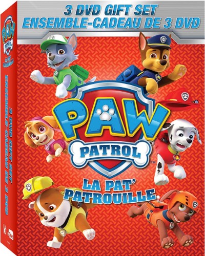 Paw Patrol: 3 DVD Gift Set