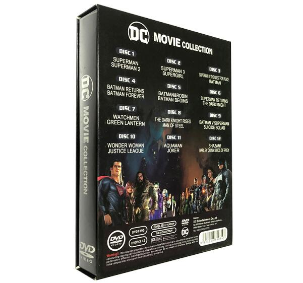 DC Comics 24 Film Movie Collection - DVD wholesale